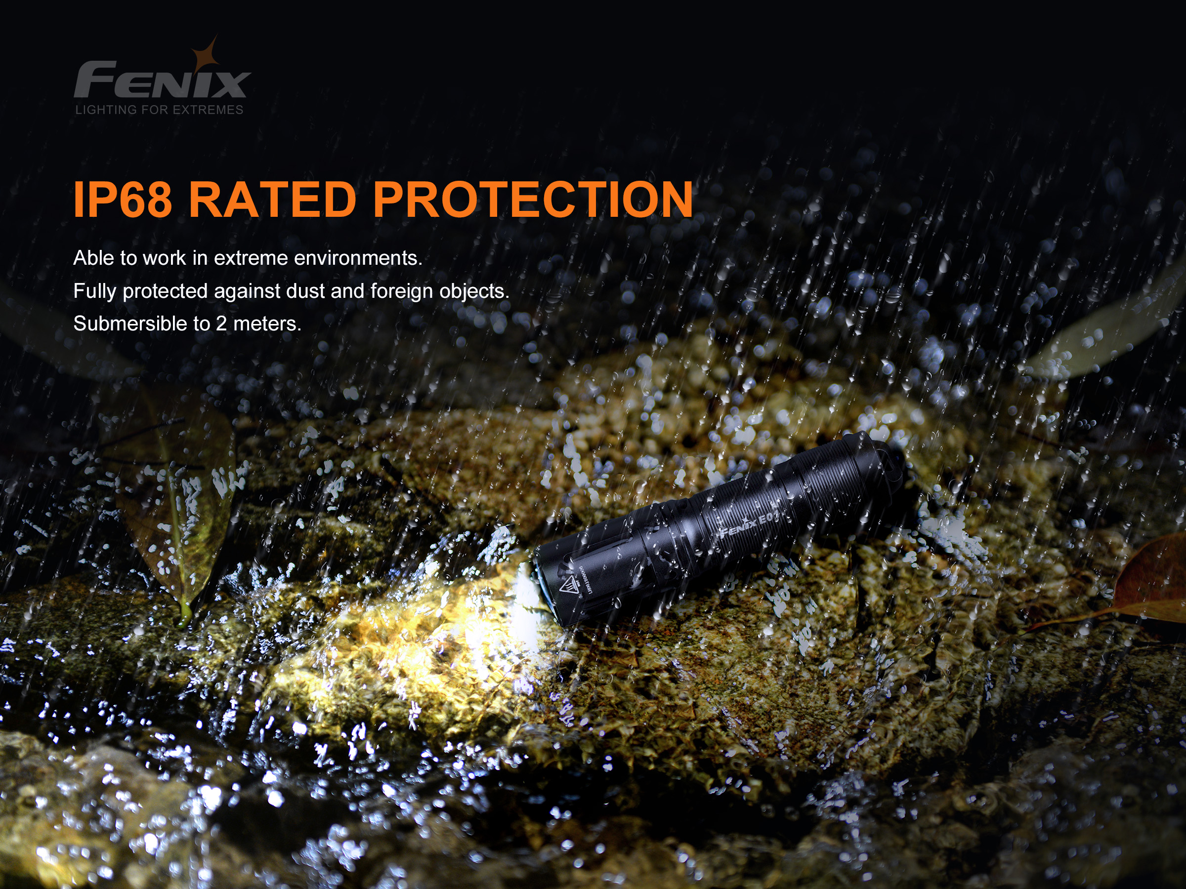 Fenix E01 V2.0 taskulamp