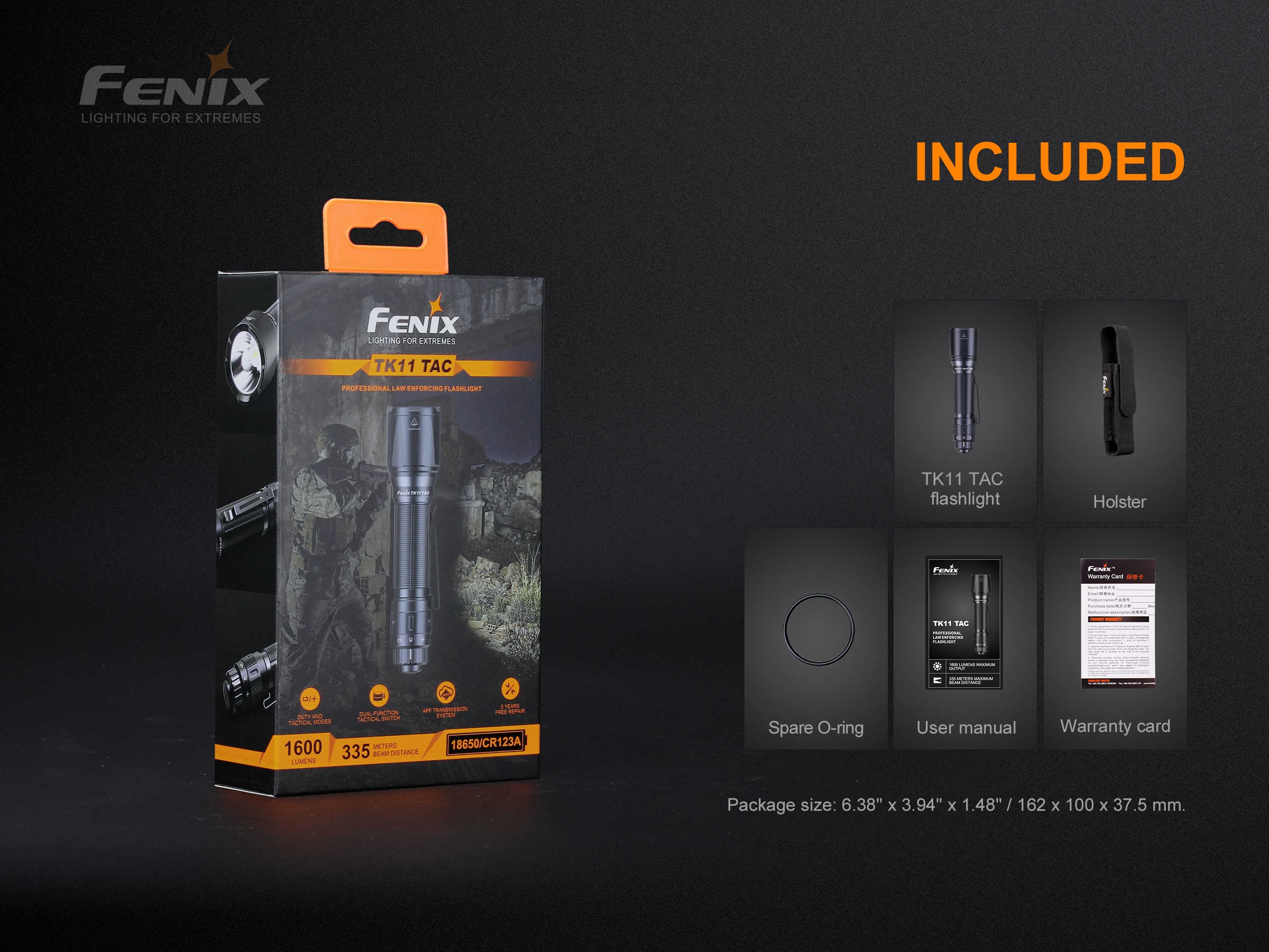 Fenix TK11 TAC taskulamp