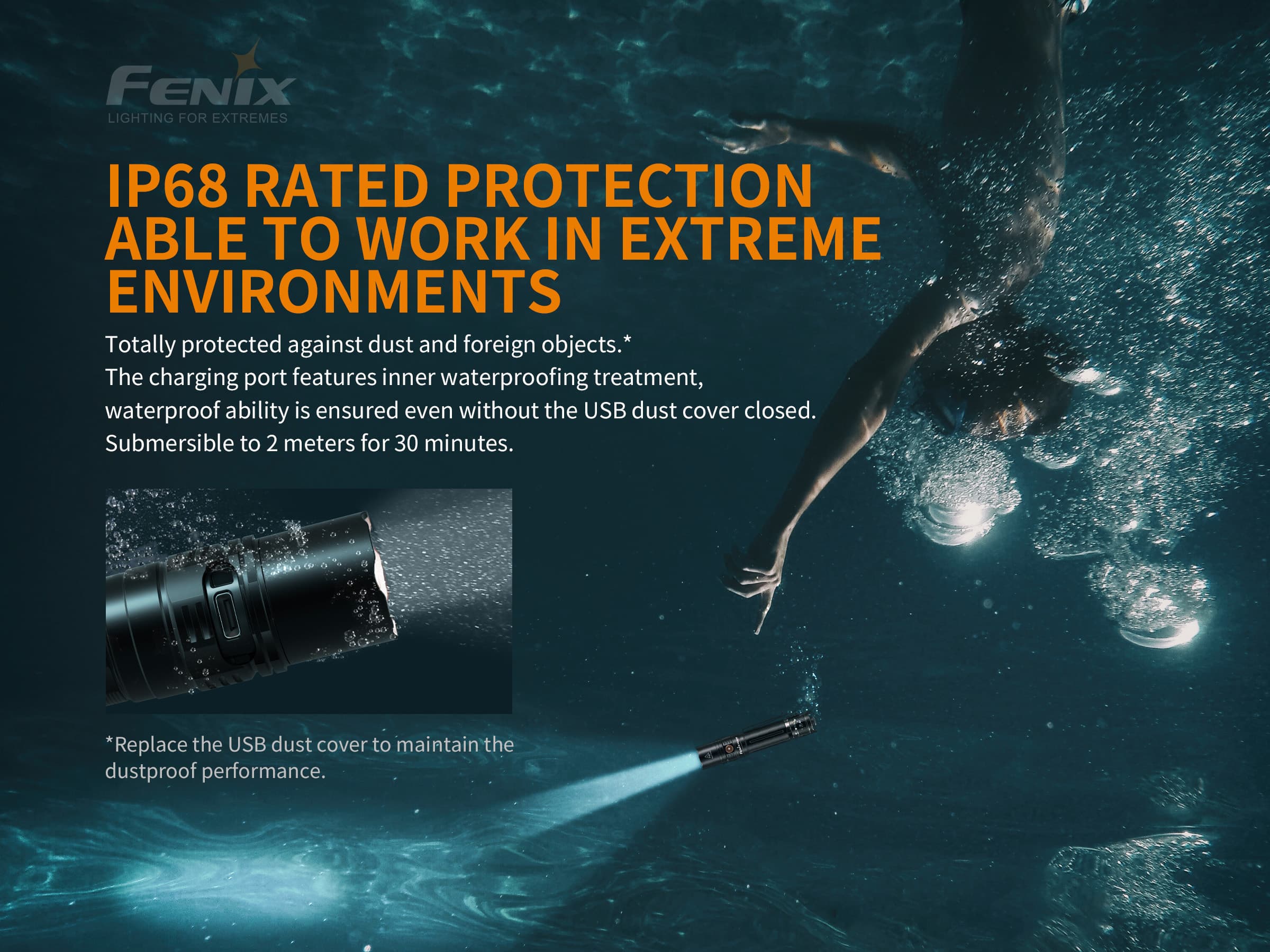 Fenix PD36R taskulamp