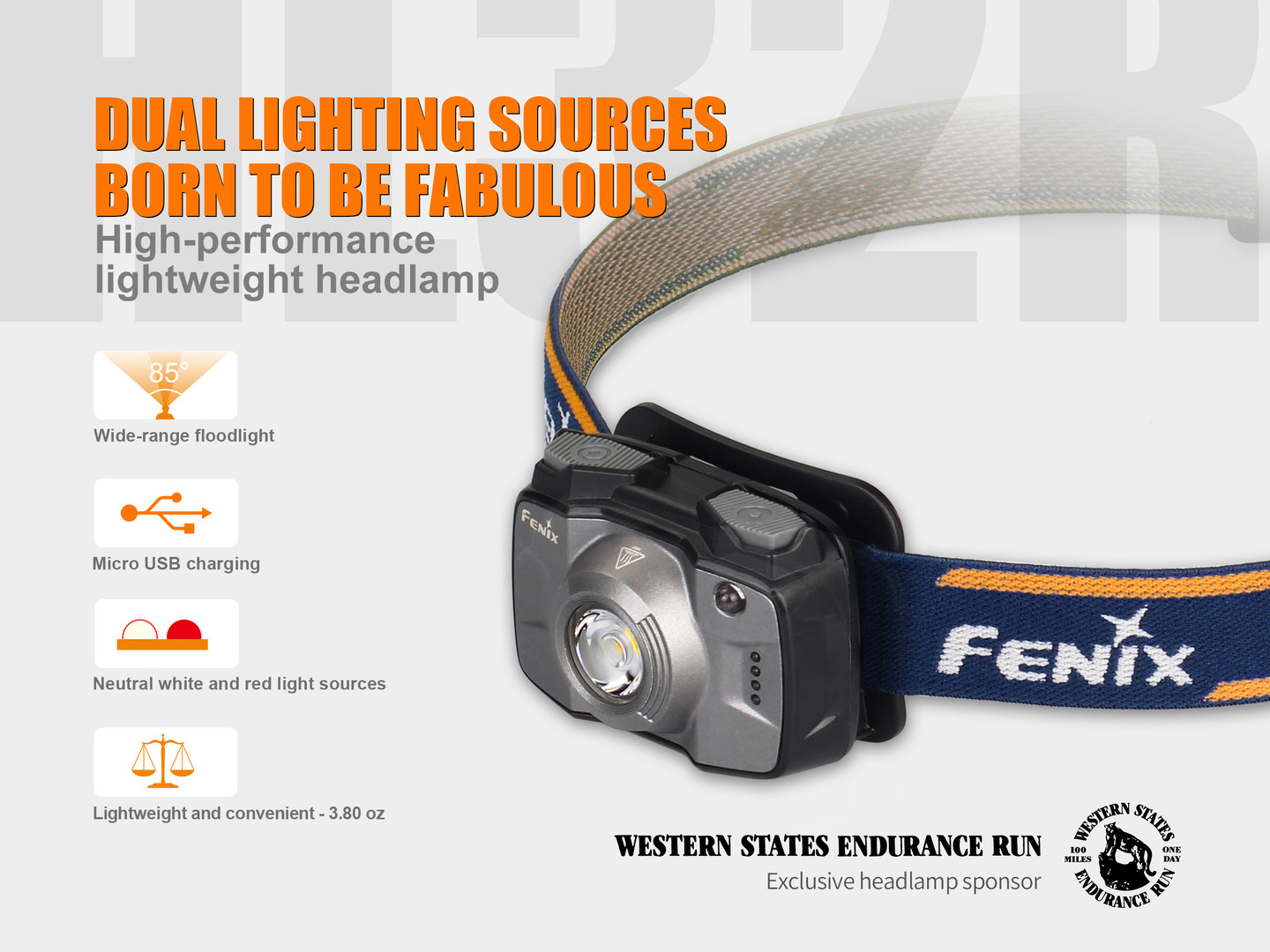 Fenix HL32R pealamp