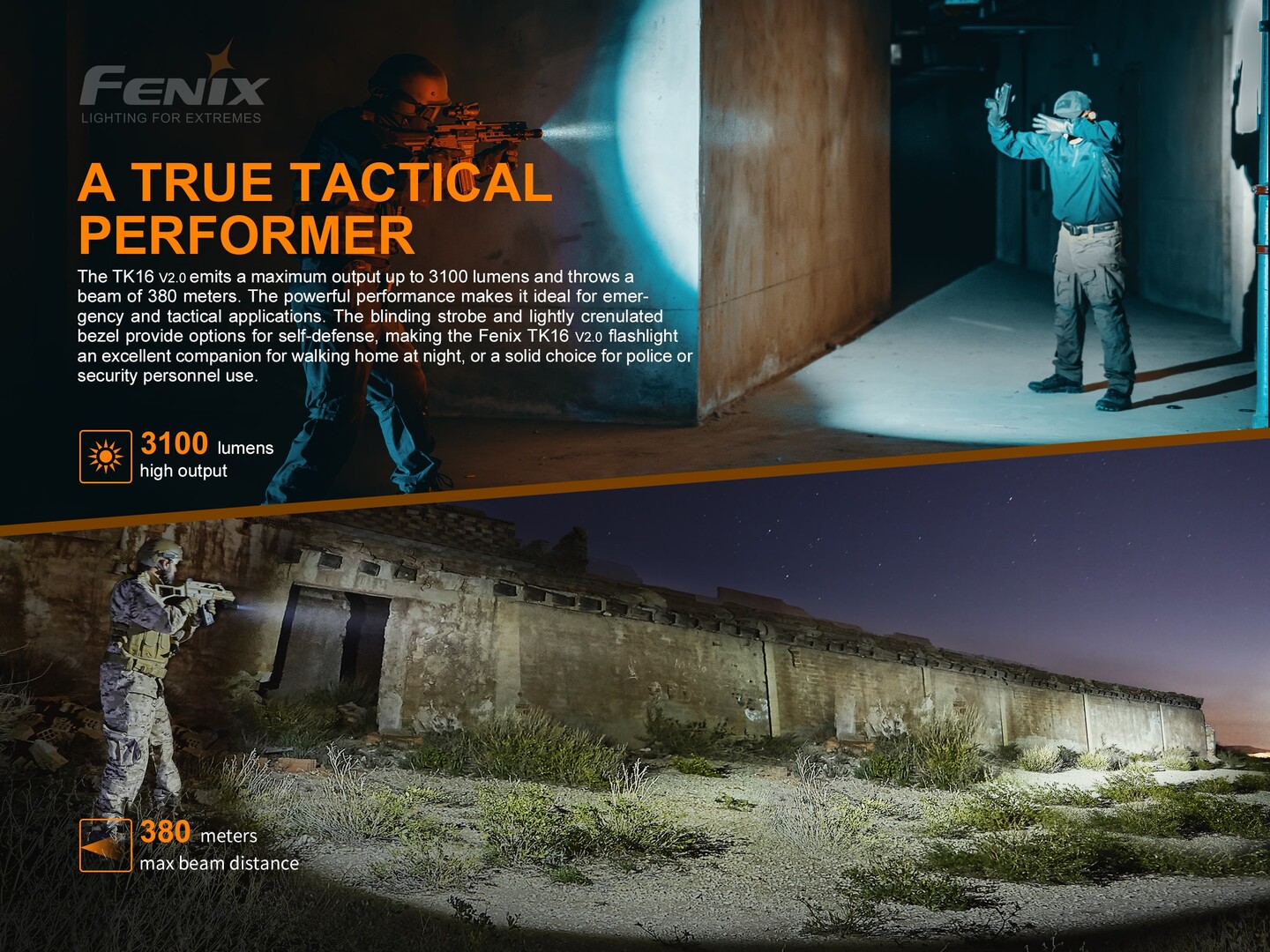 Fenix TK16 V2.0 taskulamp