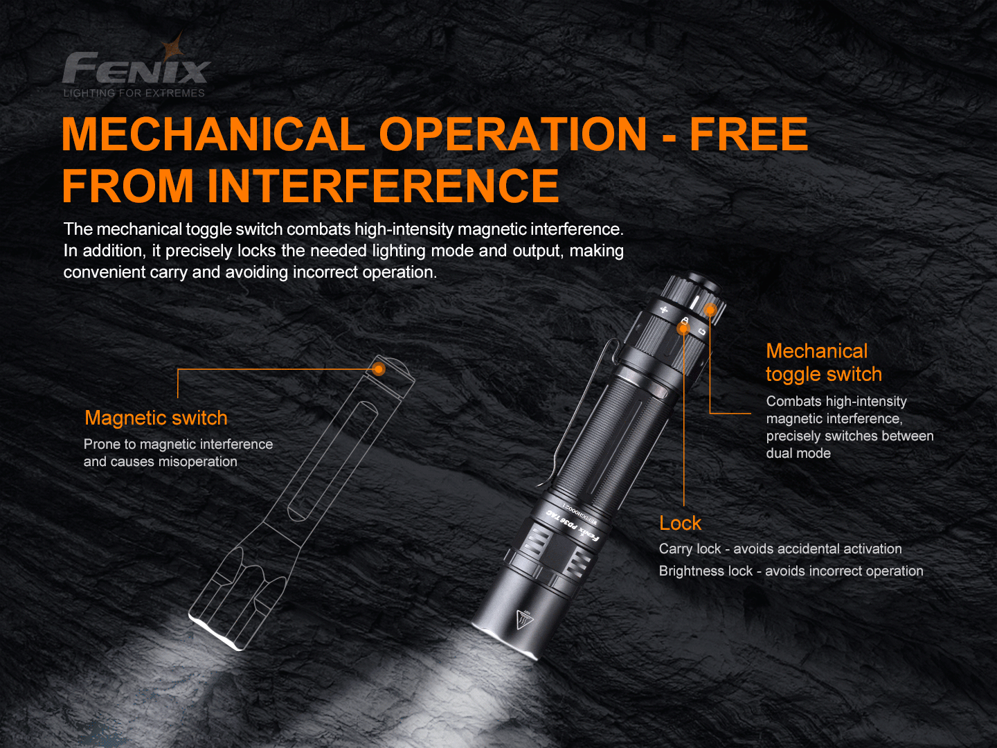 Fenix PD36 TAC taskulamp