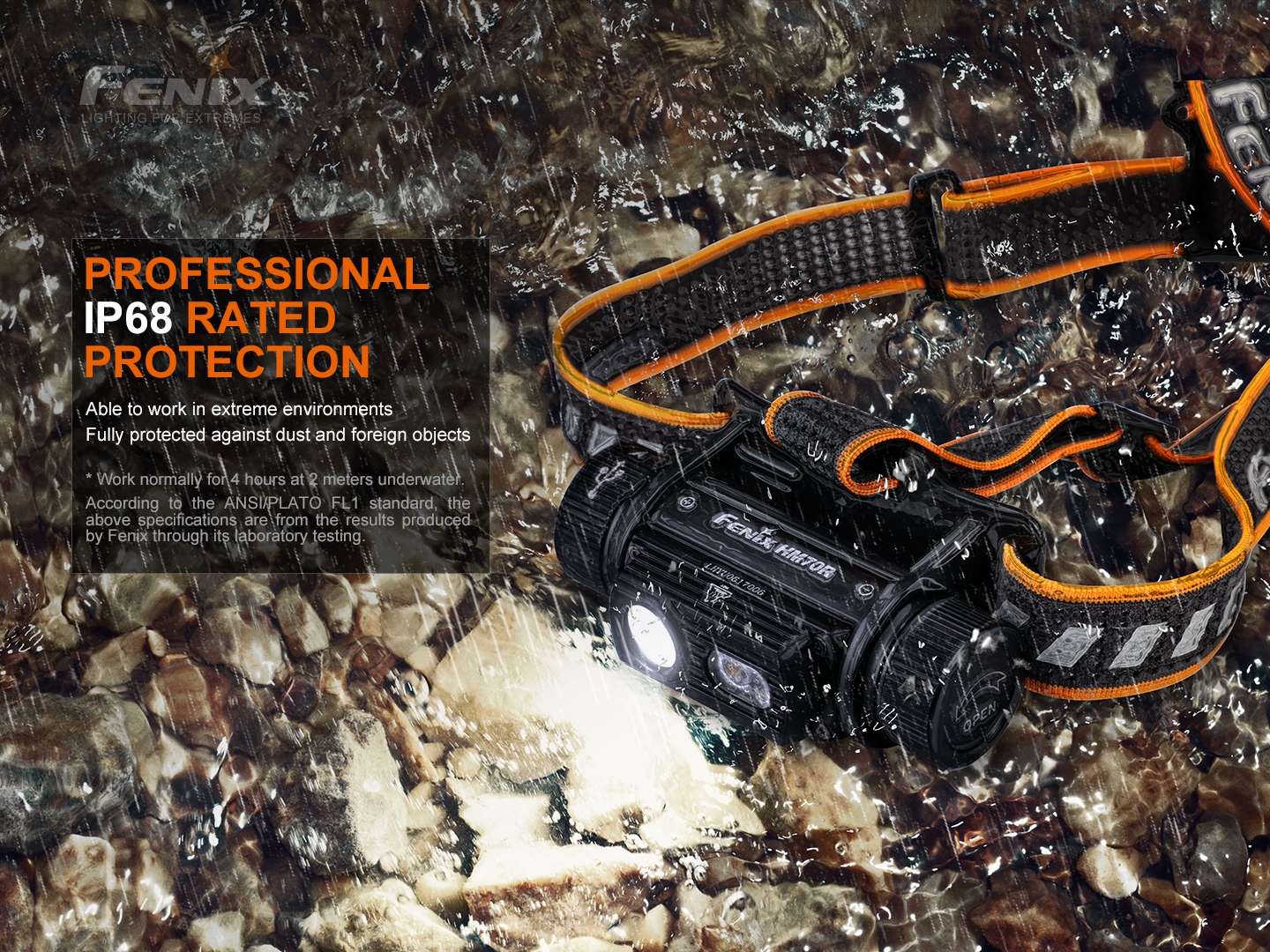 Fenix HM70R pealamp