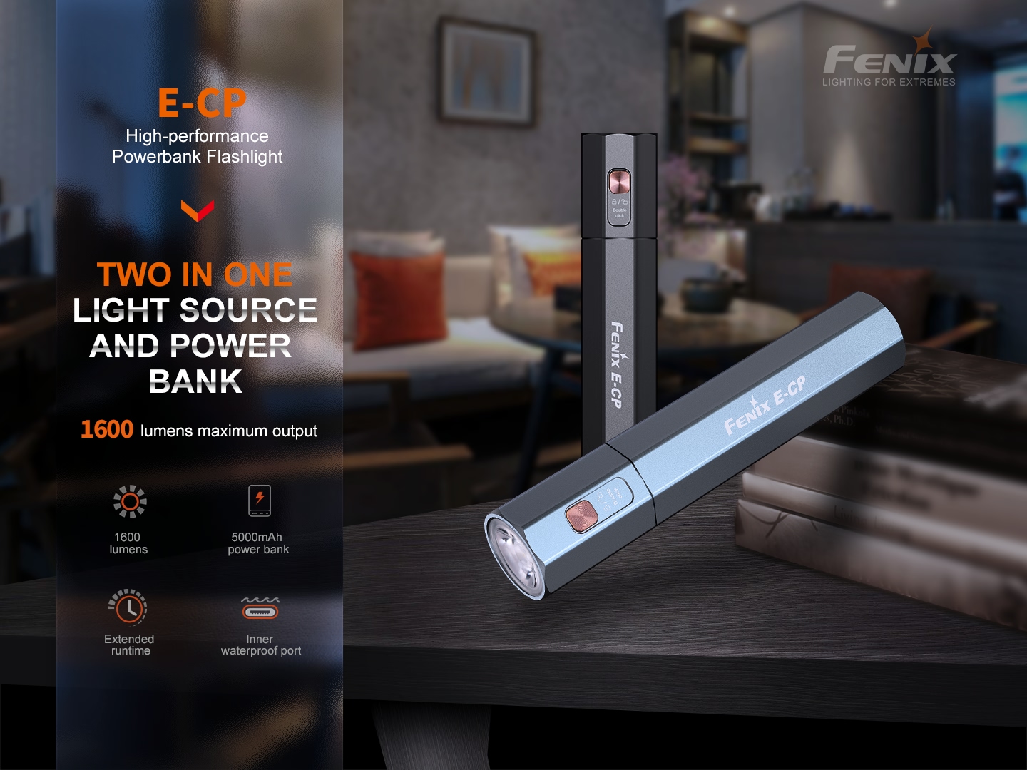 Fenix E-CP taskulamp