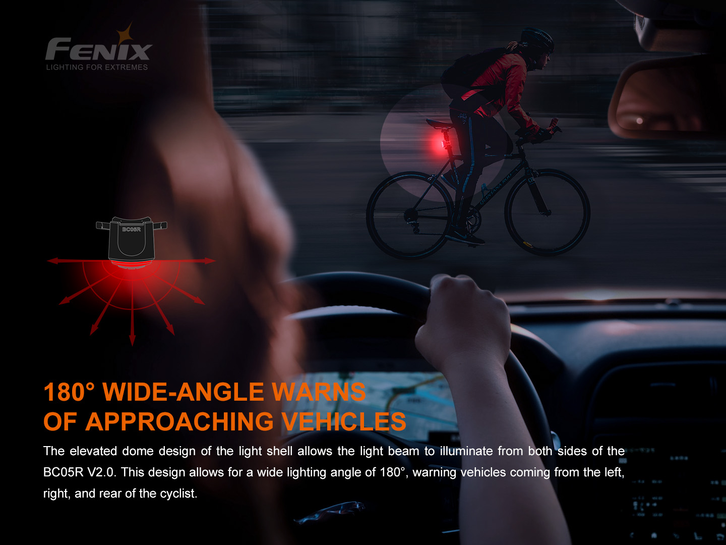 Fenix BC05R V2.0 rattalamp