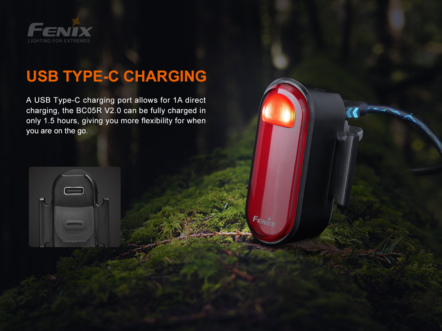 Fenix BC05R V2.0 rattalamp