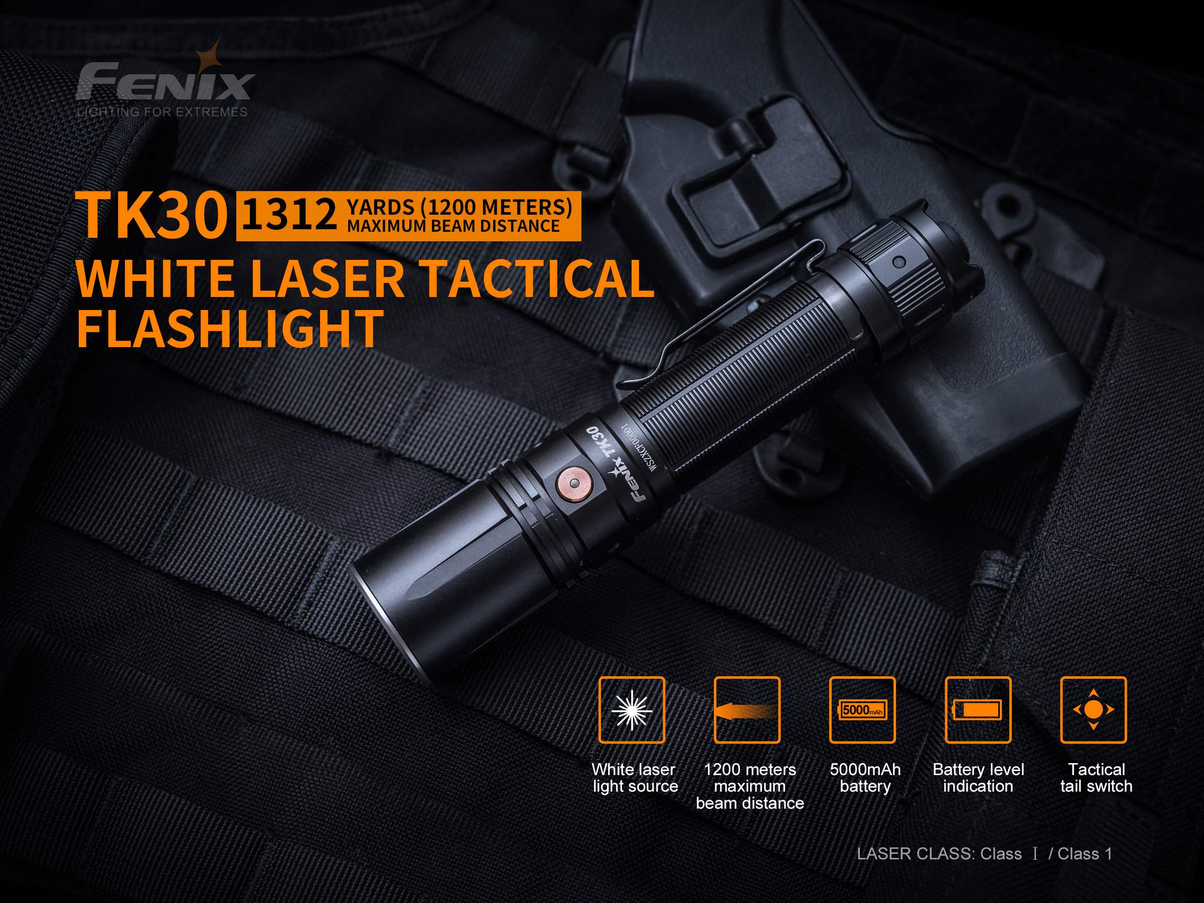 Fenix TK30 taskulamp