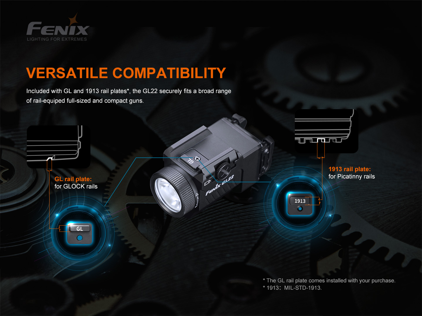 Fenix GL22 taktikaline taskulamp