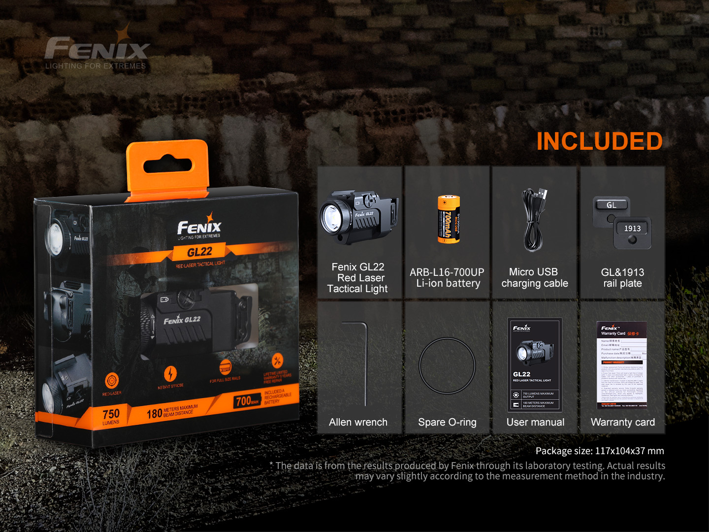 Fenix GL22 taktikaline taskulamp