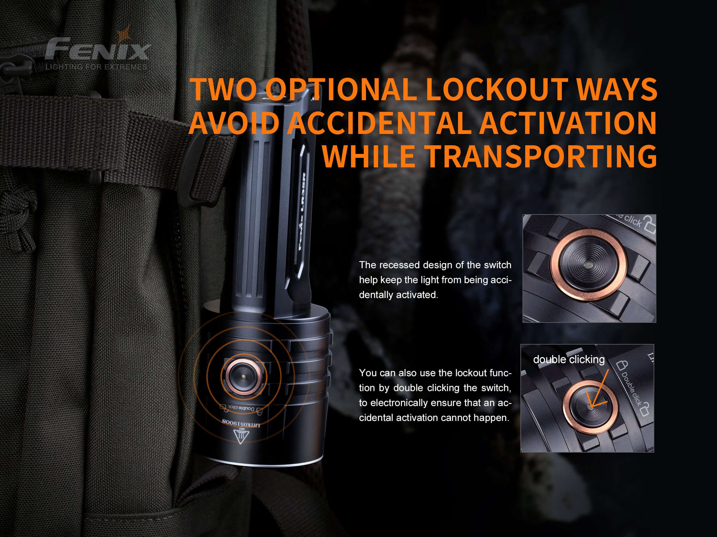 Fenix LR35R taskulamp