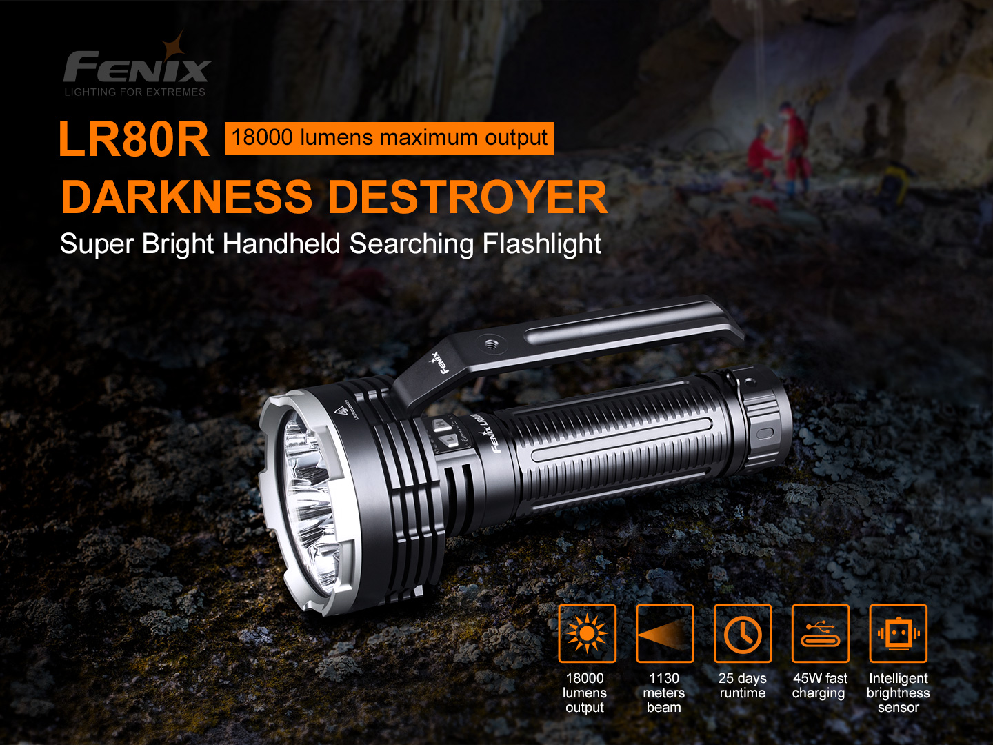 Fenix LR80R taskulamp