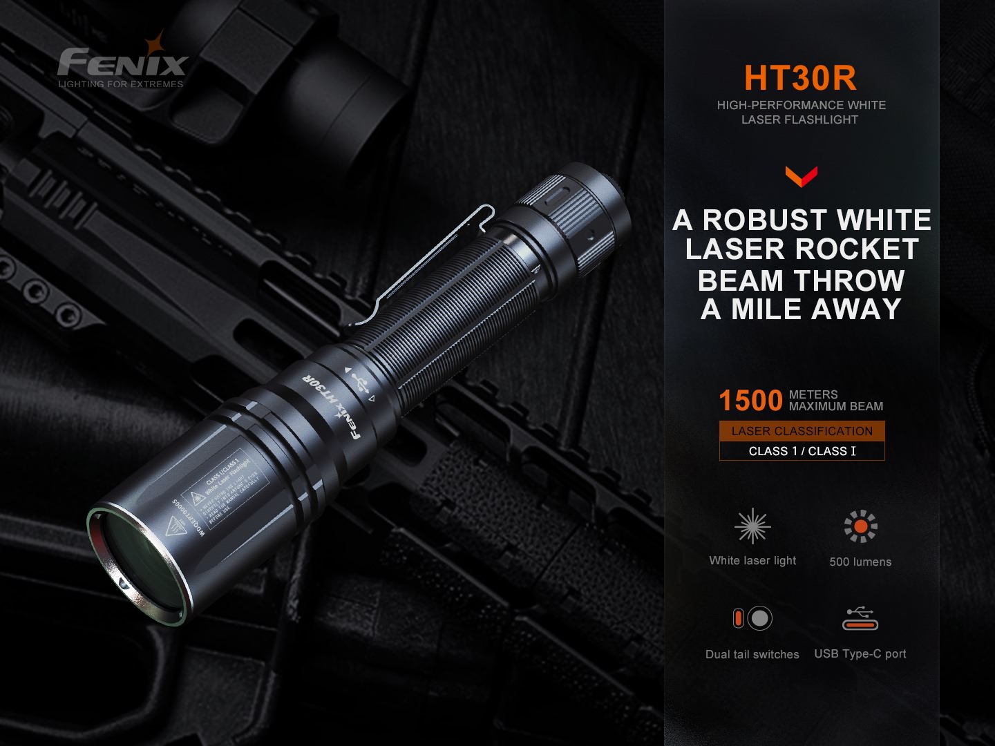 Fenix HT30R taskulamp