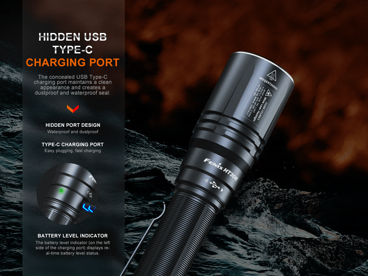 Fenix HT30R taskulamp