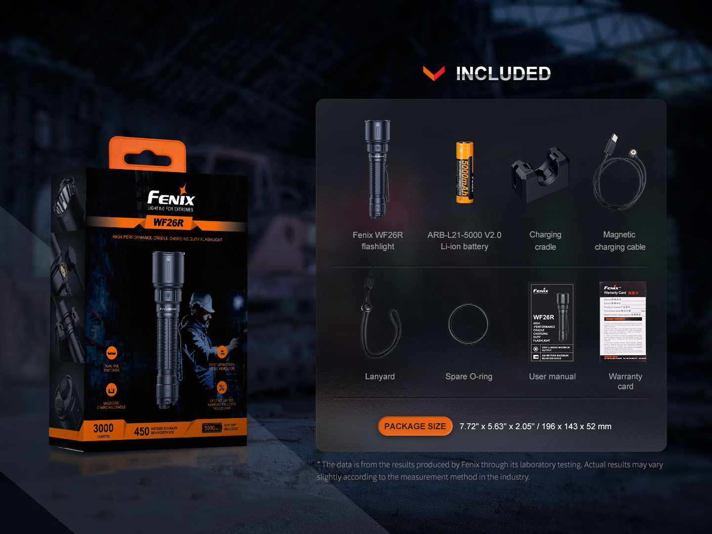 Fenix WF26R taskulamp