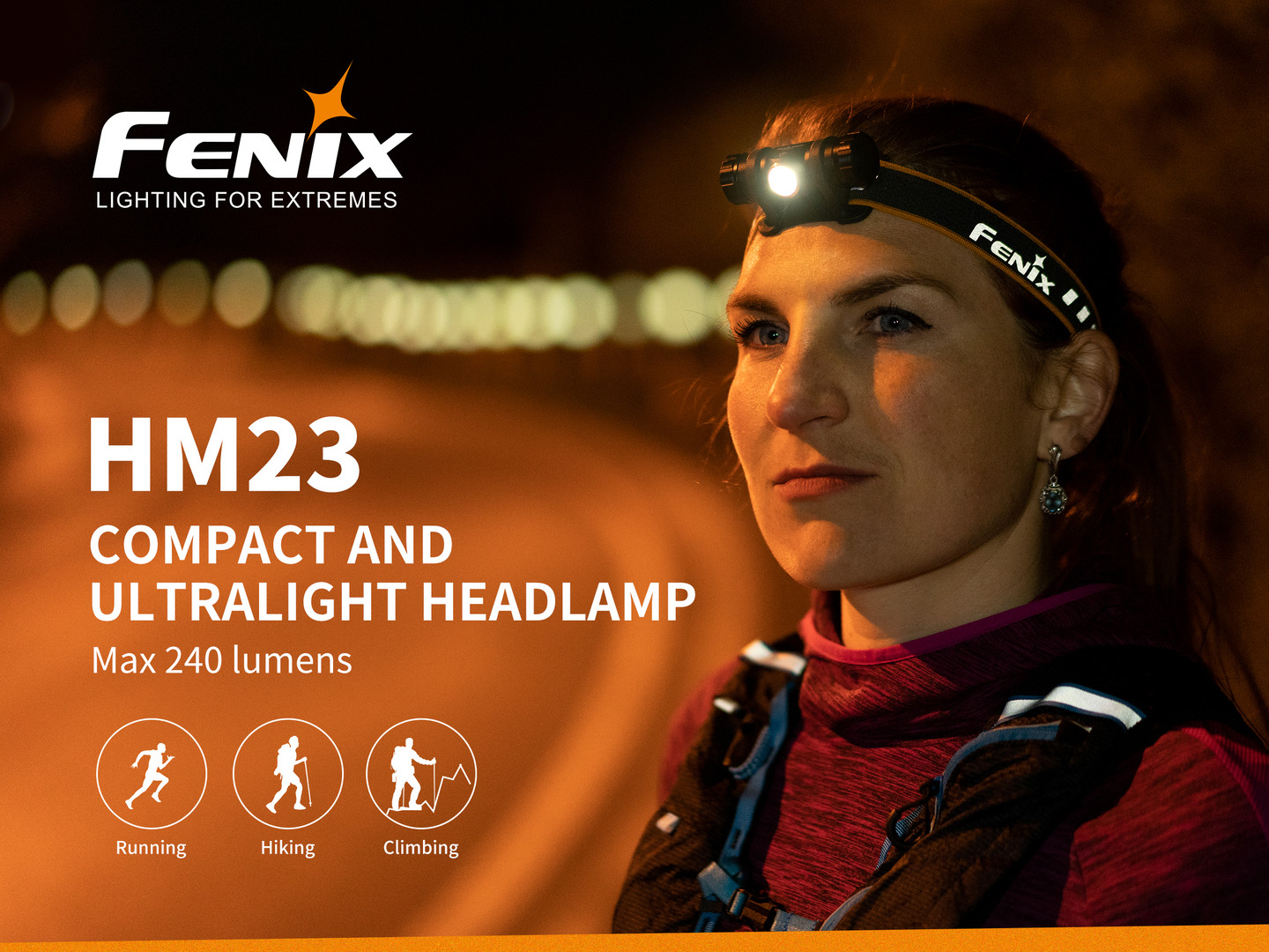 FENIX HM23 pealamp