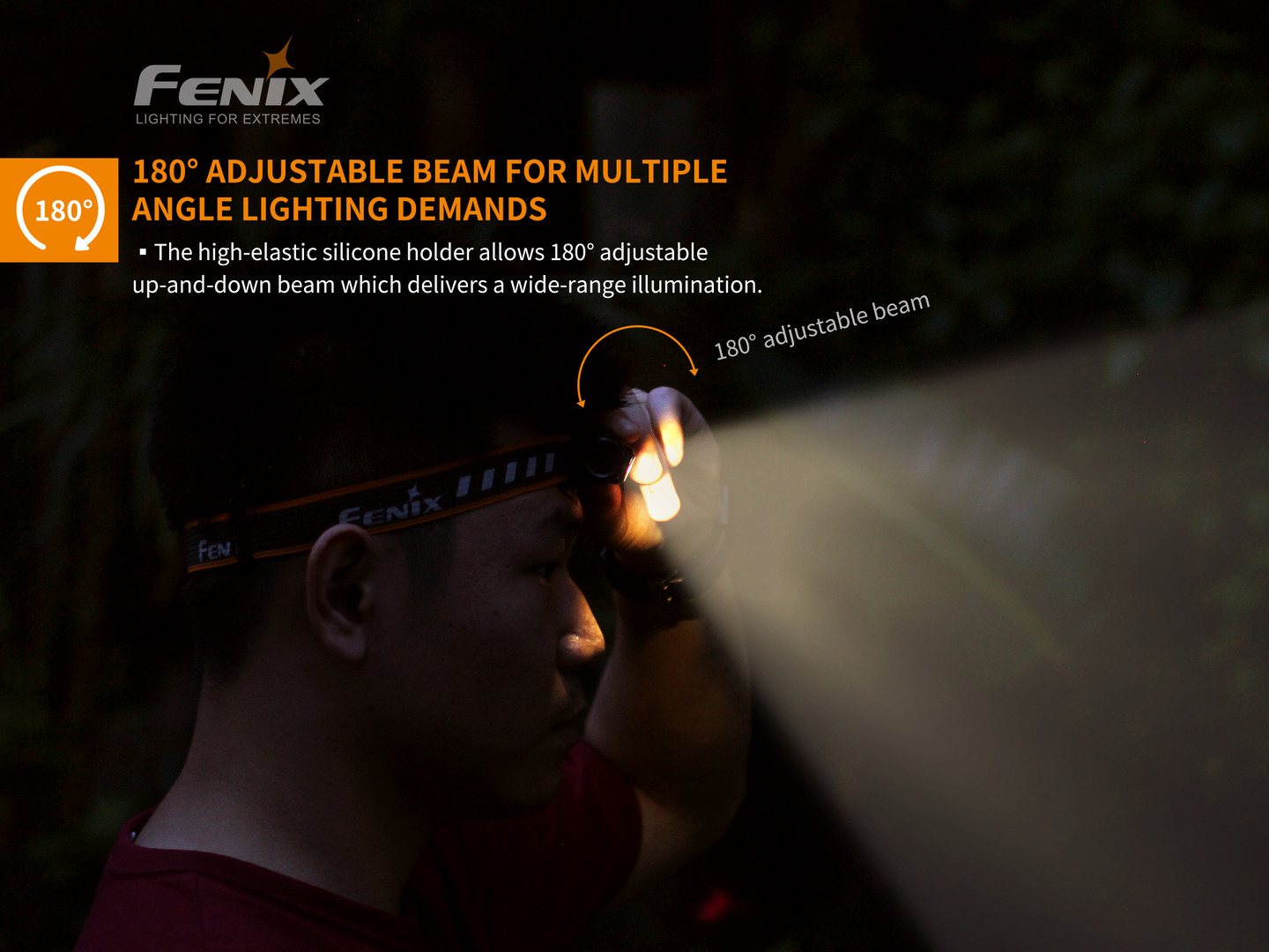 FENIX HM23 pealamp