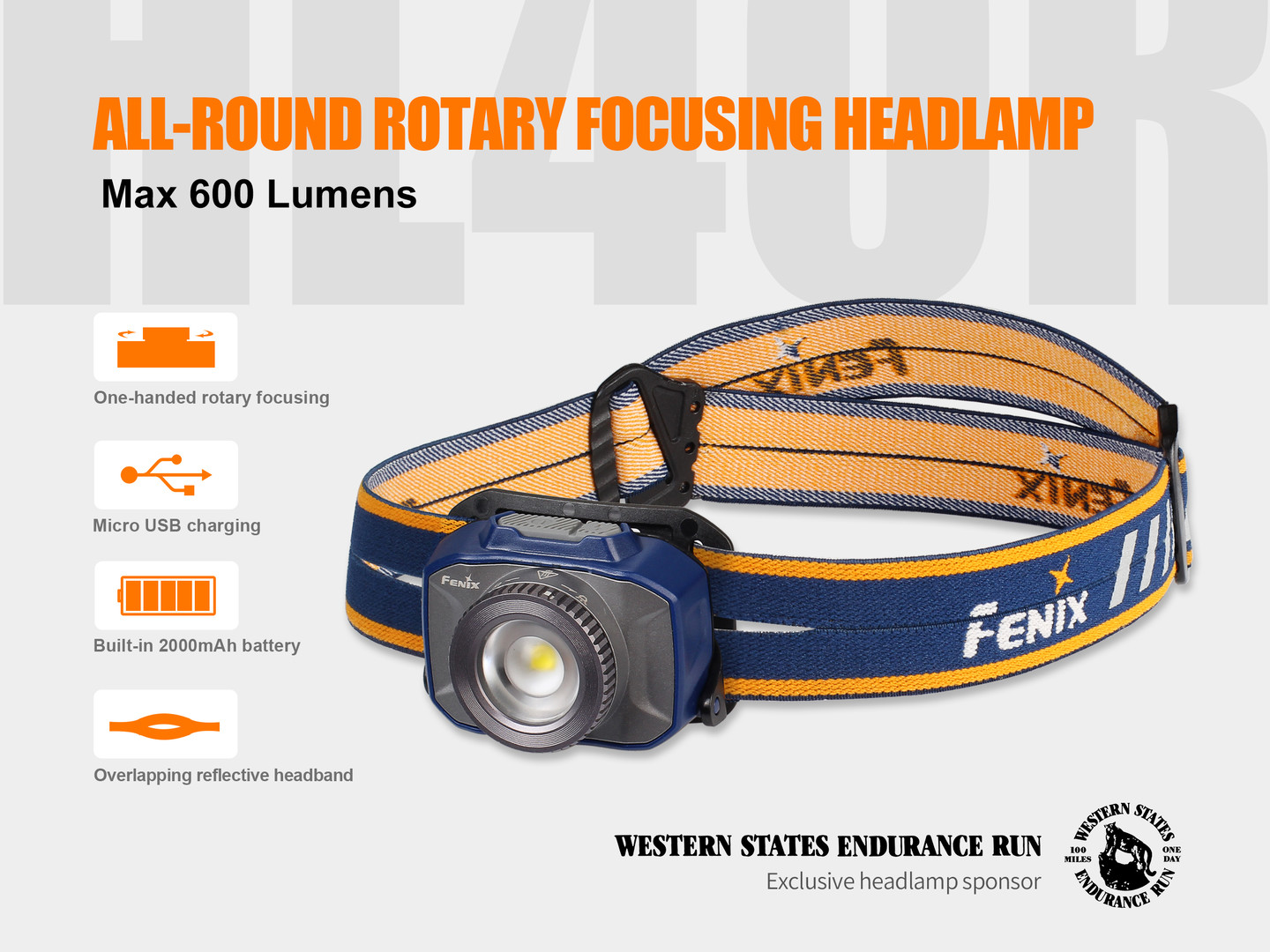 FENIX HL40R pealamp