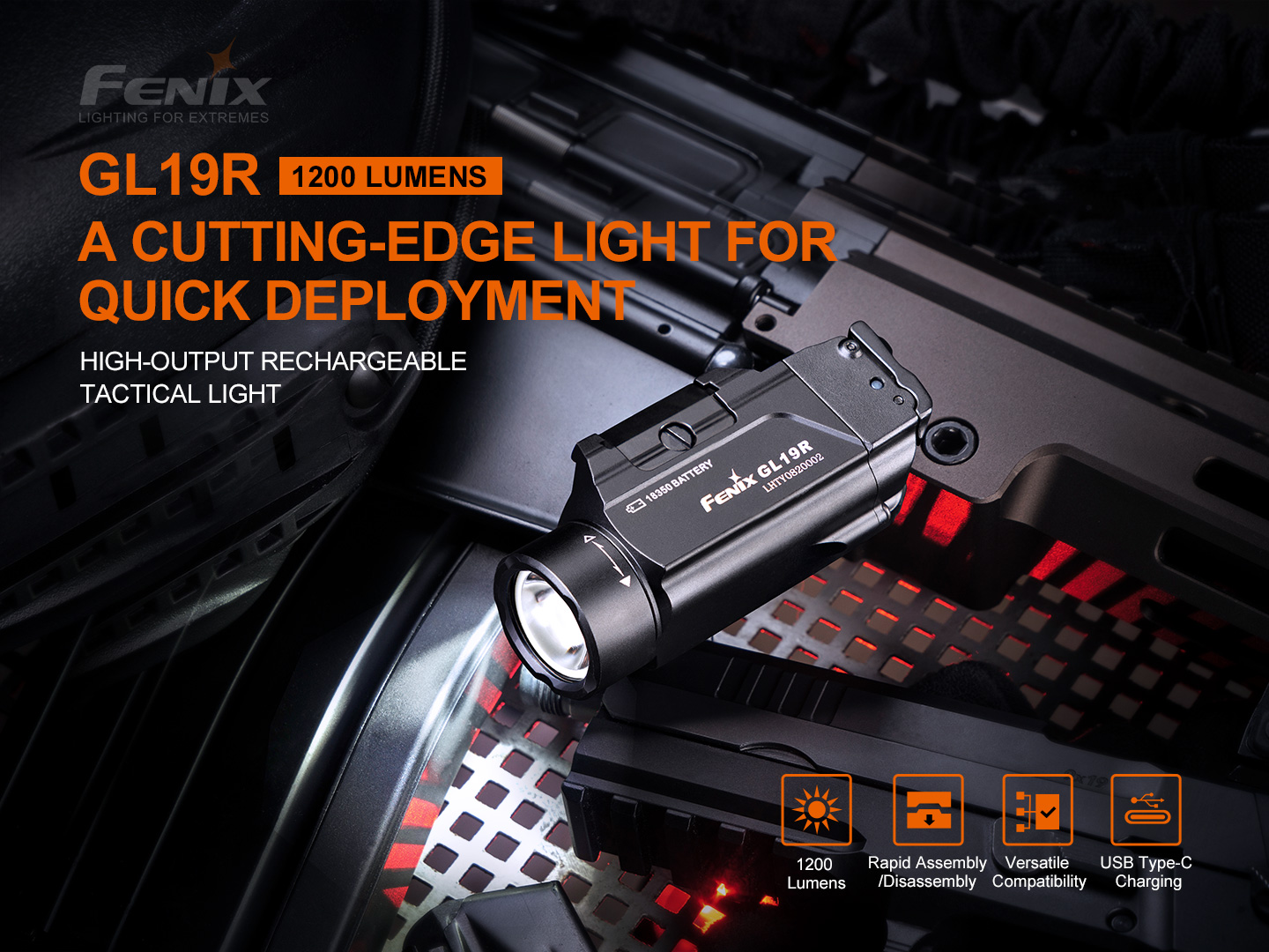 FENIX GL19R relvalamp