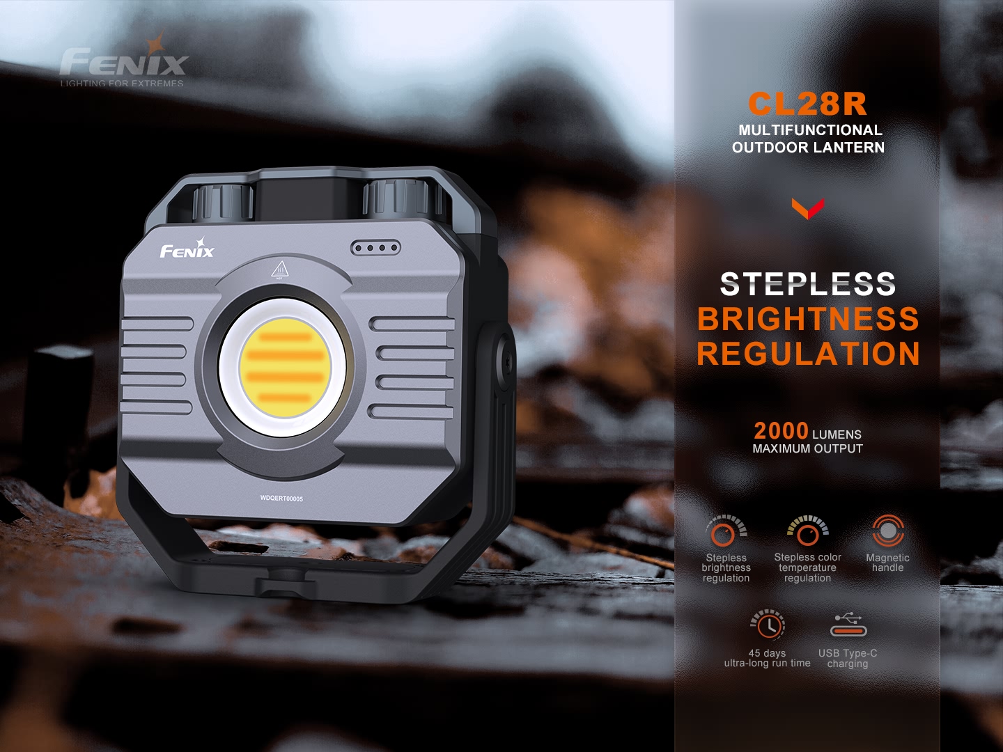 FENIX CL28R matkalamp