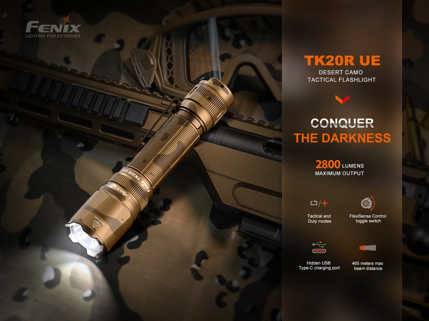 FENIX TK20R UE taskulamp