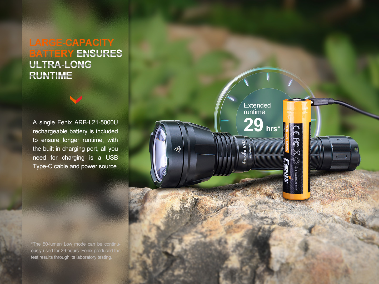 FENIX HT32 taskulamp