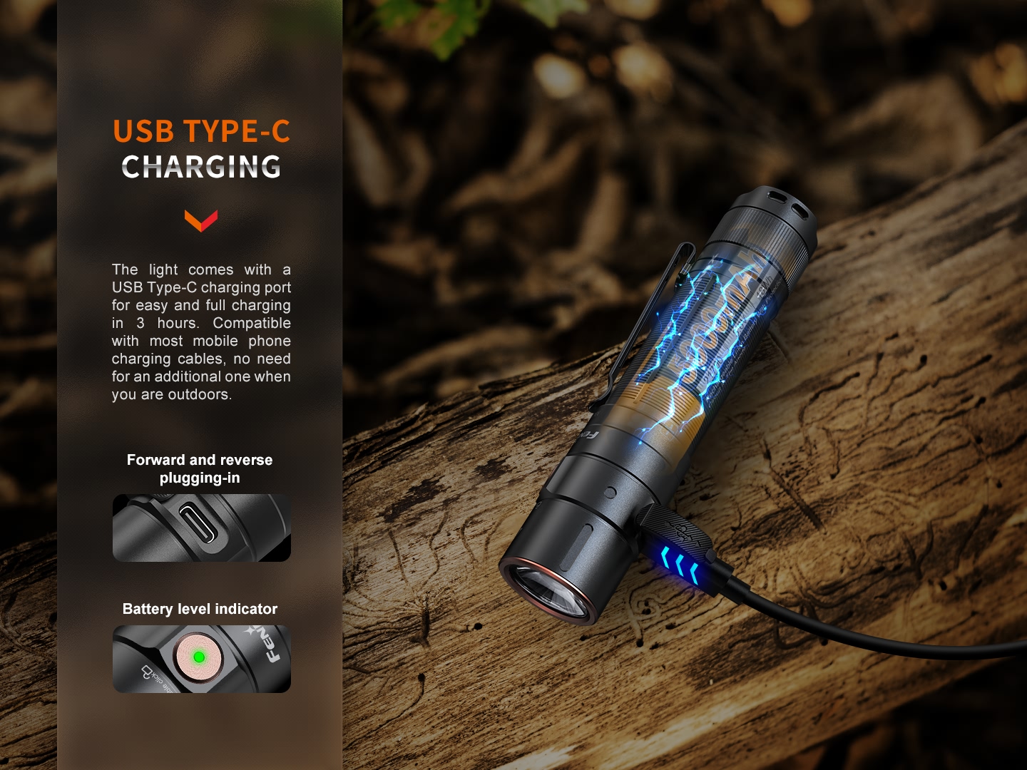 FENIX E35R taskulamp