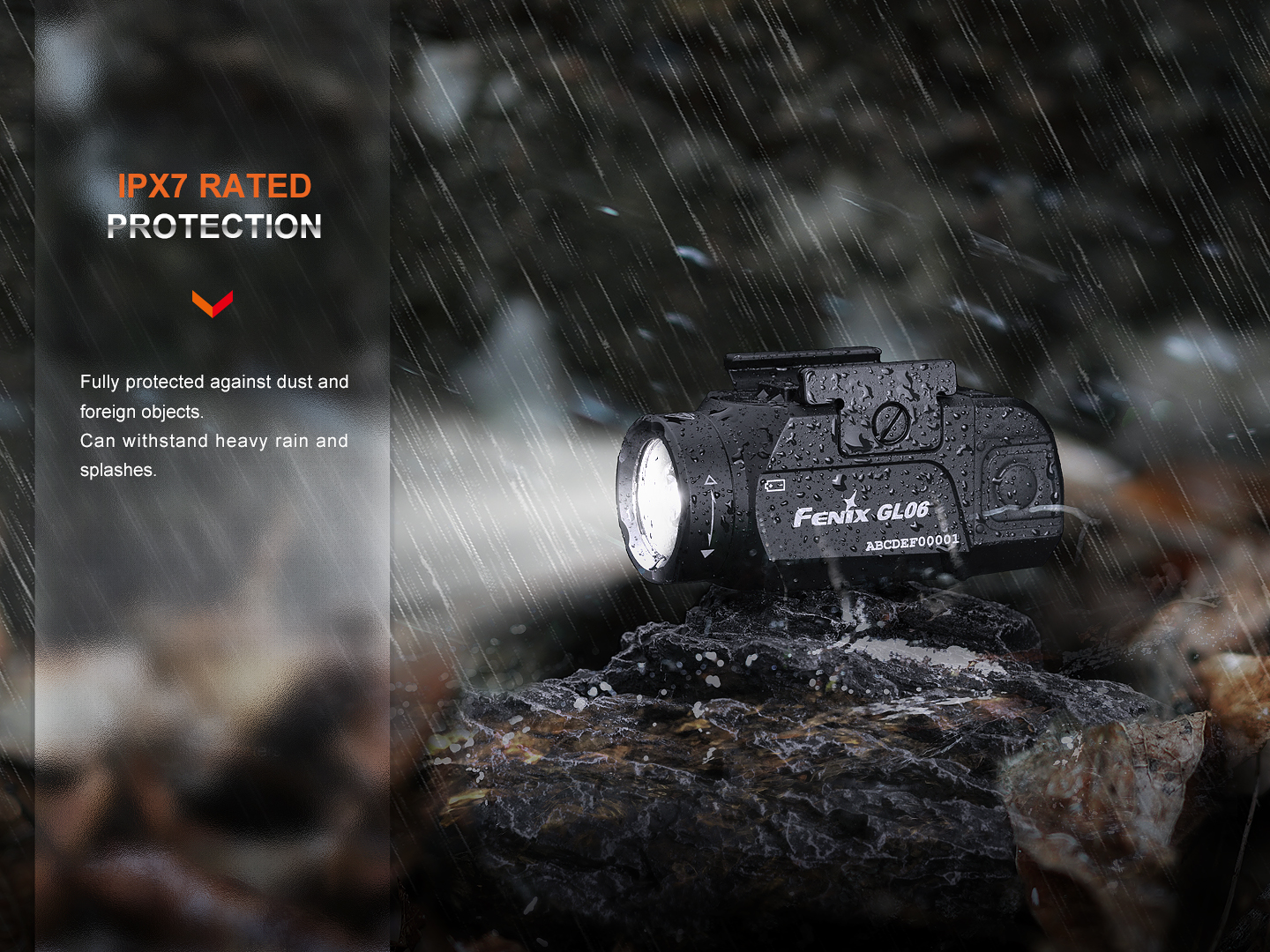 FENIX GL06-365 taktikaline relvalamp